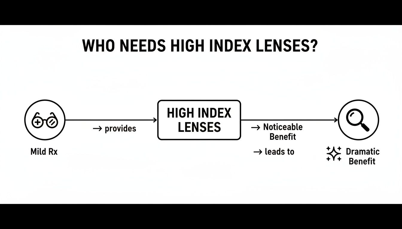 High index lenses: The Thin, Lightweight Glasses Solution