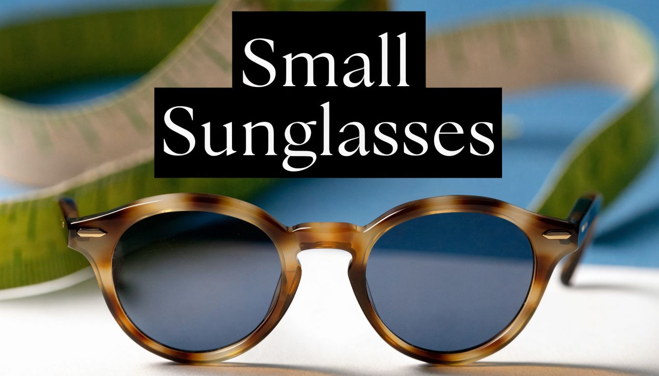 Tortoiseshell sunglasses - Small sunglasses for small faces