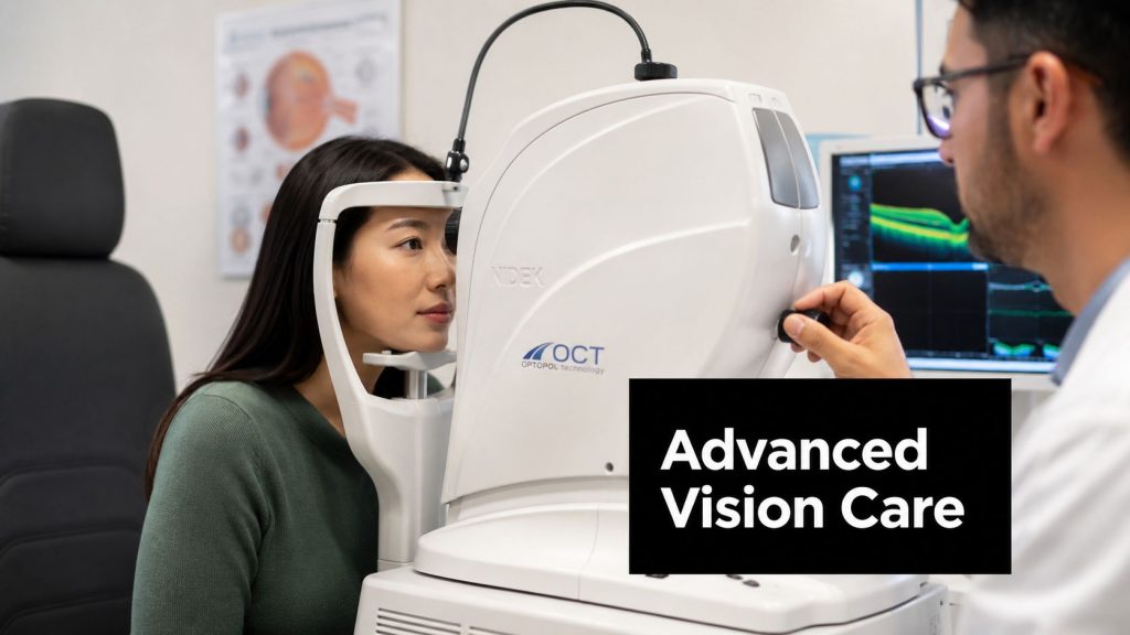 Eye exam - Advanced vision care near me