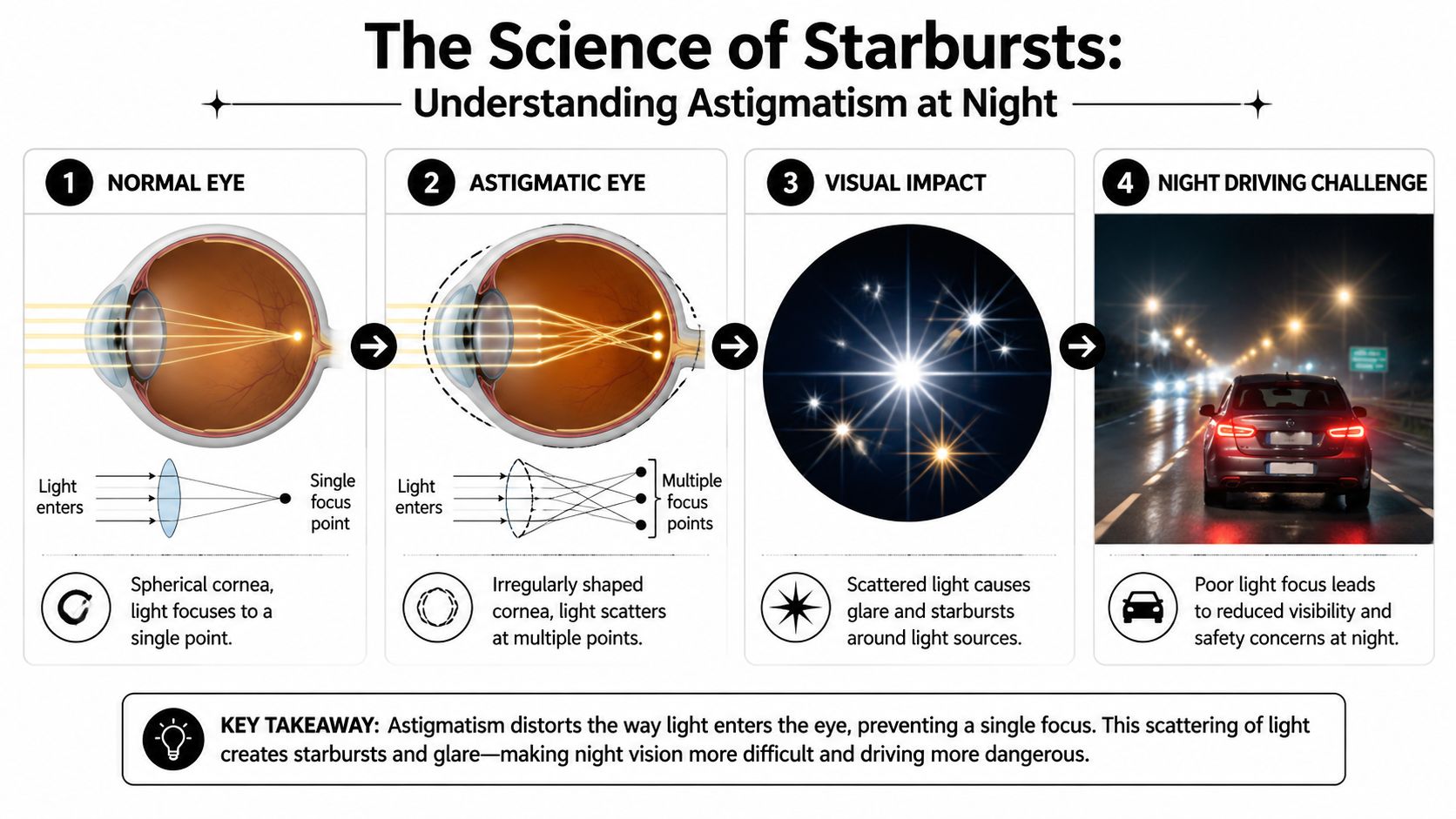 Astigmatism Glasses for Night Driving: A 2026 Guide